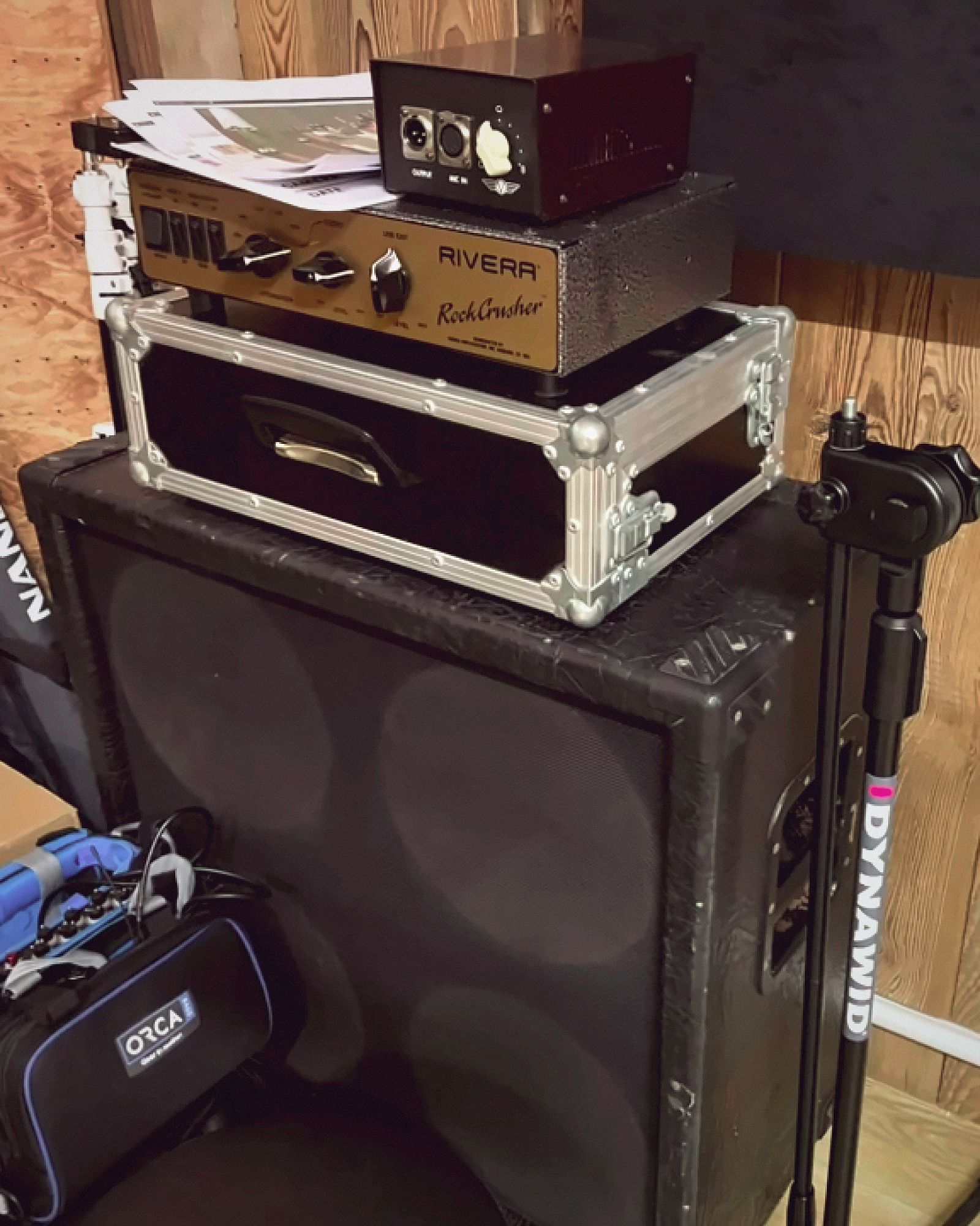 Rivera RockCrusher — power attenuator for full-gain takes